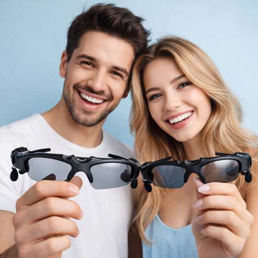 Lentes Con Audifonos Bluetooth: Sol sin reflejos y sonido premium